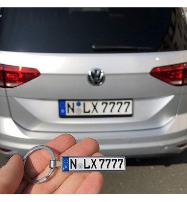 Breloc metalic inserție foto AUTO -...