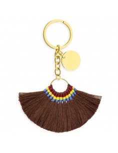 Breloc metalic cu șnururi...