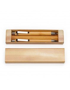 Set pix și creion din bambus