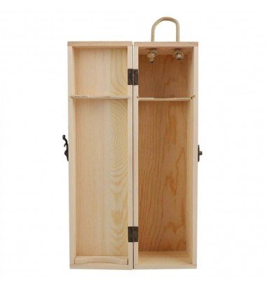 Cutie din lemn pentru sticlă de vin...