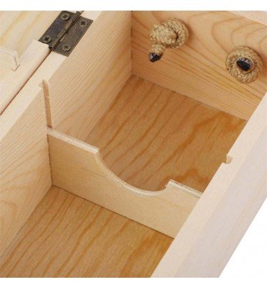 Cutie din lemn pentru sticlă de vin...