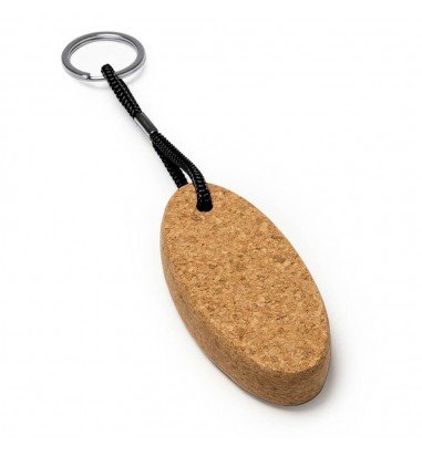 Breloc plutitor din plută naturală