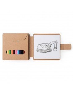 Set de colorat cu desene și...