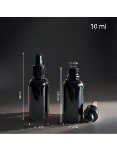 Sticluță neagră lucioasă...