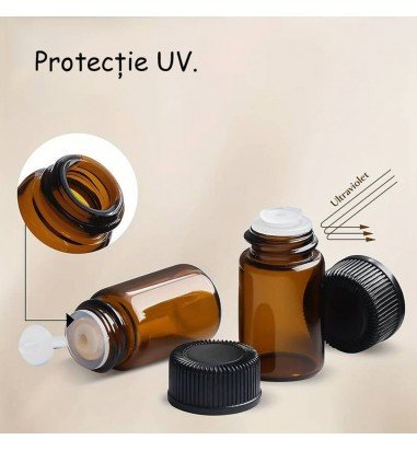 Sticluță ambră reutilizabilă cu...