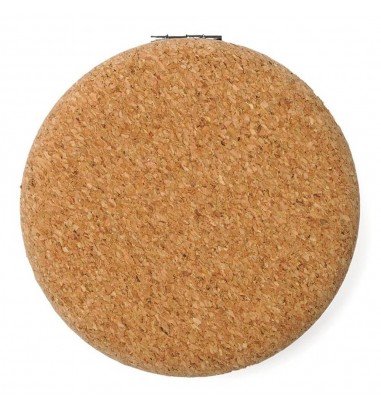 Oglindă de buzunar din plută MACARON