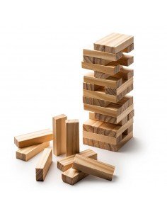 Joc JENGA din lemn gravabil